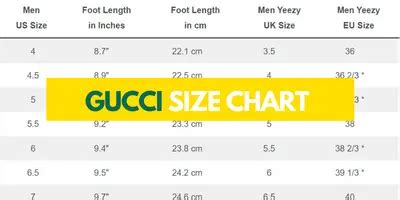 size 6 gucci|gucci size chart women's.